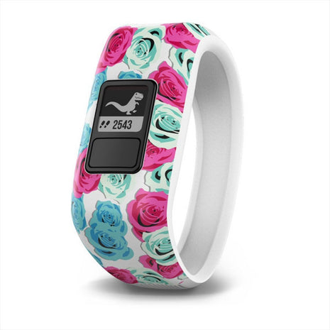 Kids Fitness Watch Garmin vívofit jr Real Flower Smart Activity Tracker - siopashop.ie