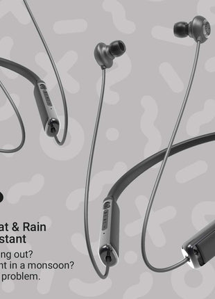 Jam Wireless Earphones JAM Contour Noise Cancelling Earbuds - Black. - siopashop.ie