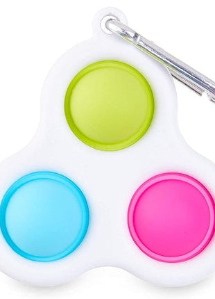 Poppit Fidget Toy Simple Dimples Poppit Bubble Fidget Keyrings - siopashop.ie