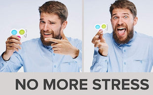 Poppit Fidget Toy Simple Dimples Poppit Bubble Fidget Keyrings - siopashop.ie