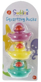 Bath Toy Ducks Squirting Ducks - 3 Pack - siopashop.ie