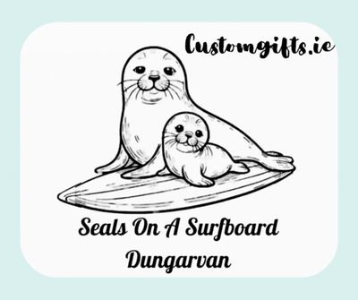 Seals on a Surfboard