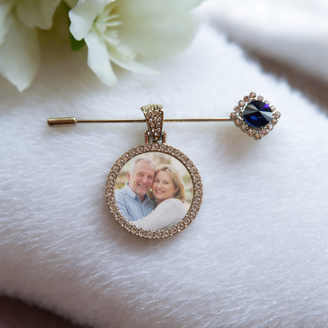 Personalised Bouquet Pin