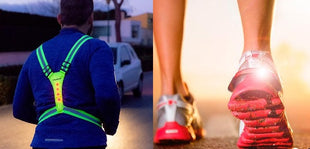 Shoe Lights Reflective Shoe Lights - Various - siopashop.ie Shoe Light Running Bundle Black