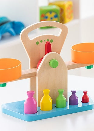 Wooden Scales Wooden Play Kitchen Scales - siopashop.ie