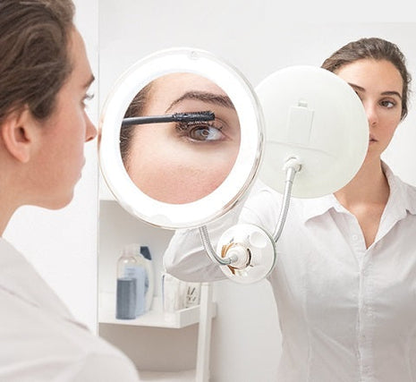 Flexible Mirror Magnifying Flexible Mirror with Suction Cup - siopashop.ie