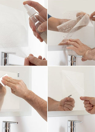 Anti Fog Mirror Sheets Anti Fog Mirror Sheet - 2 Pack - siopashop.ie